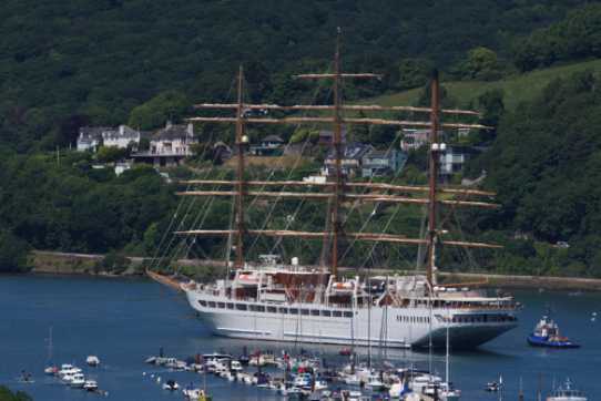 13 June 2023 - 14:41:52

----------------------
Cruise ship Sea Cloud Spirit in Dartmouth